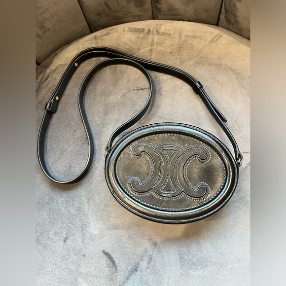 Celine Triomphe Oval Crossbody - Picture 1 of 16